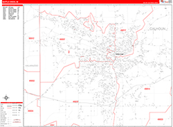 Red Line Map Example